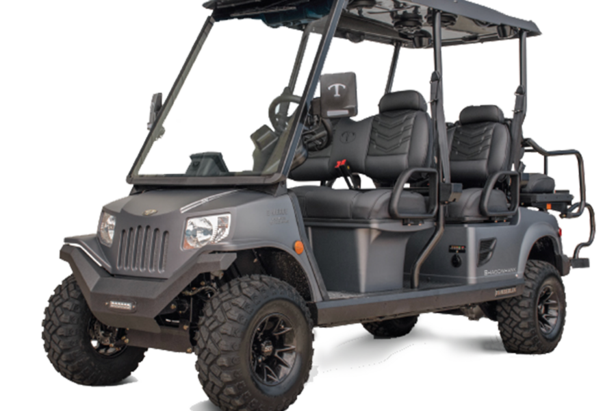 Tomberlin E-merge Shadowhawk Golf Cart