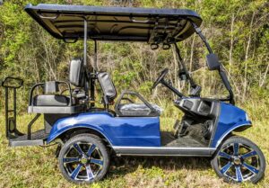Great looking blue Golf Cart