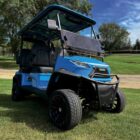 VenomEV Stealth CostalBluePremiumGolfCart ForwardFacing 1 480x480