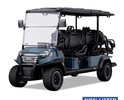 EPIC E60FX Golf Carts Metallic Midnight