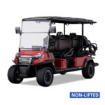 EPIC E60FX Golf Carts Red