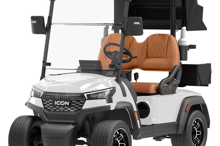 ICON i20X Golf Cart White