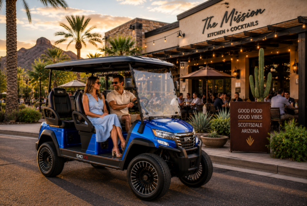 EPIC E40X Golf Cart in Scottsdale, Arizona