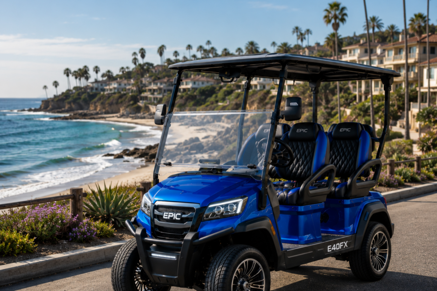 EPIC E40FX Golf Cart in San Diego