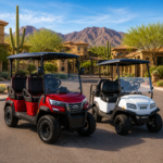 EPIC E40 FX Golf Cart vs Club Car Gas Golf Cart