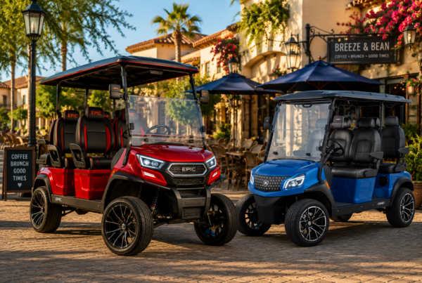 Golf Cart Buyers Guide - EPIC E40FX and Solana XA 4 Golf Cart
