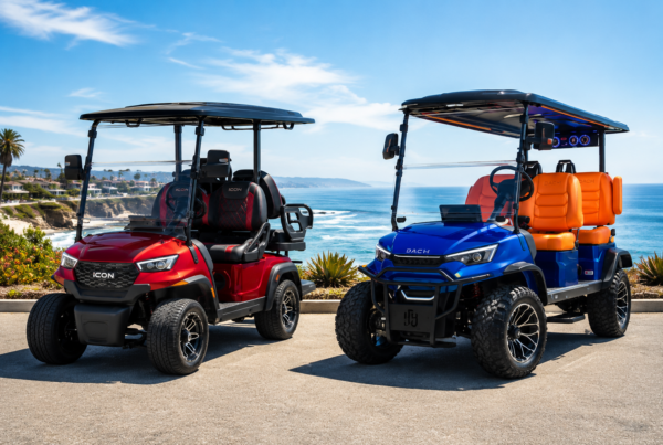 ICON i40X Golf Cart vs DACH Apollo Golf Cart